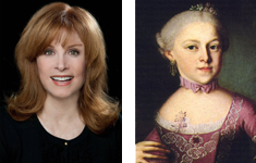 Stephanie Powers and Nannerl Mozart